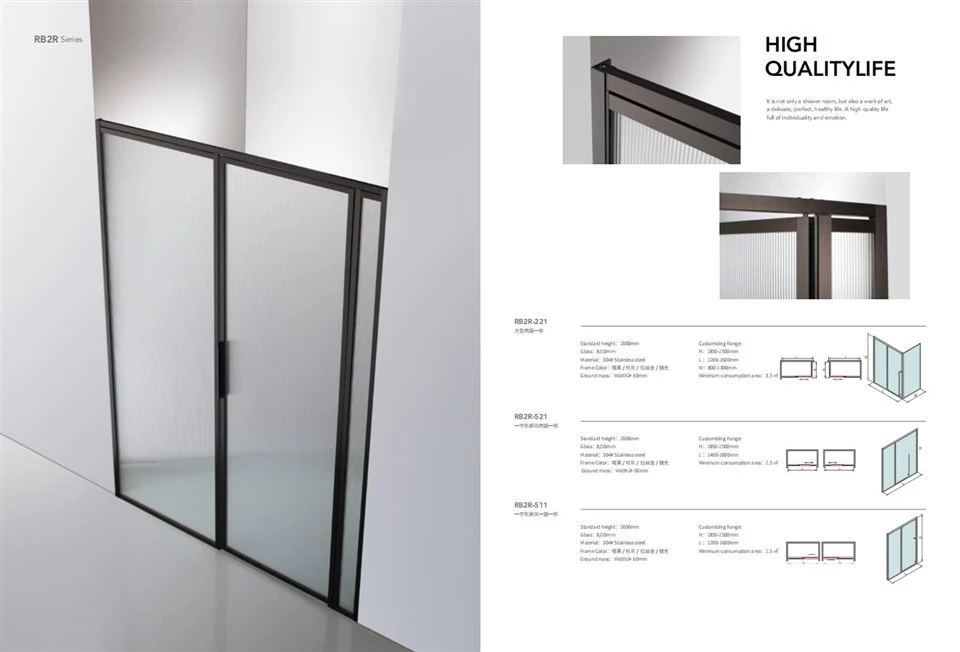 Introducing The Curved Plate Handle Shower Room: The Perfect Combination Of Style And Functionality