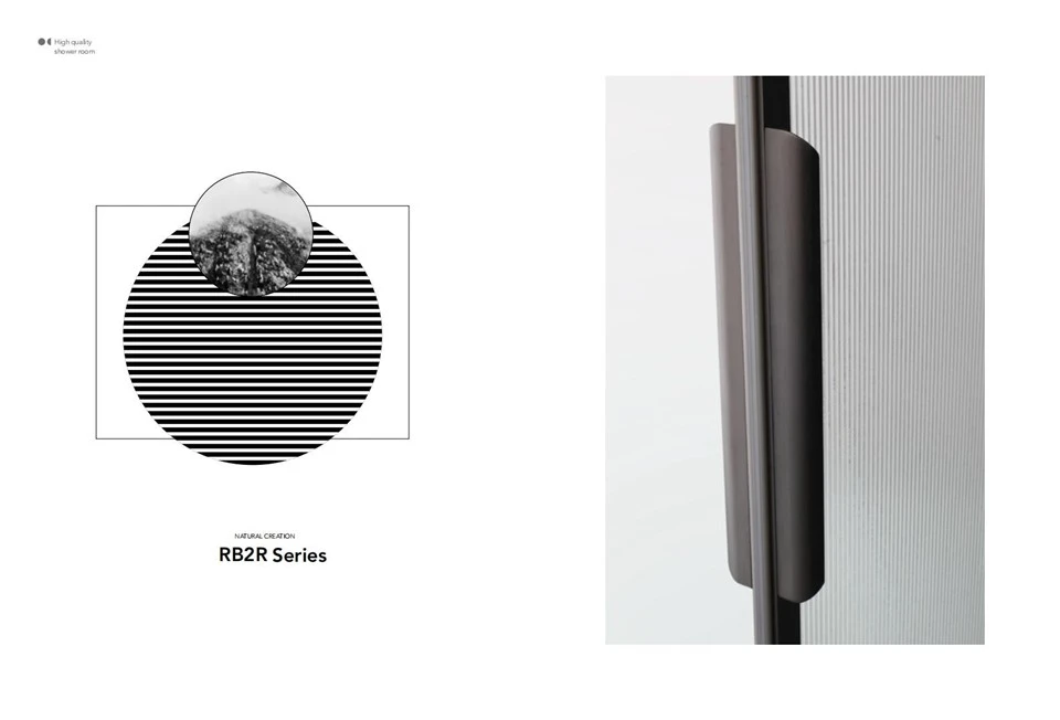 Introducing The Curved Plate Handle Shower Room: The Perfect Combination Of Style And Functionality