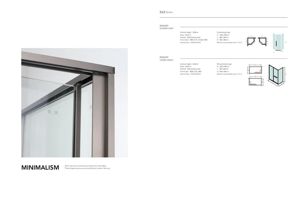 Side Sliding Door Shower Room Side Sliding Door Shower Room