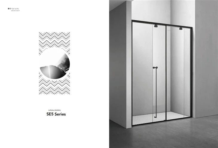 Stainless Steel Sliding Shower Doors Shower Room